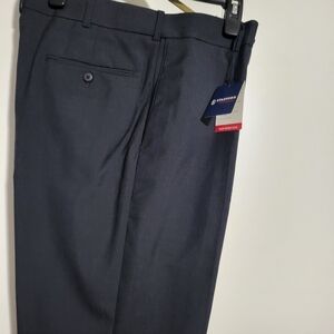 Stafford Men's Elegant Blue Dress Pants